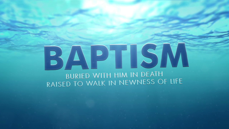 What the Bible Says About...Baptism