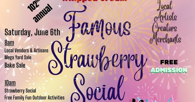 Famous Strawberry Social - St. John the Divine