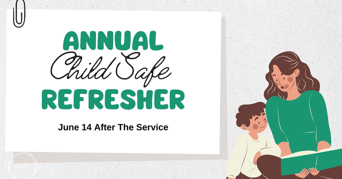 Annual Child Safe Refresher 