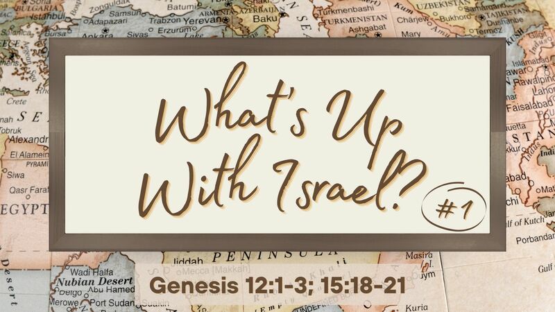 What's Up With Israel #1