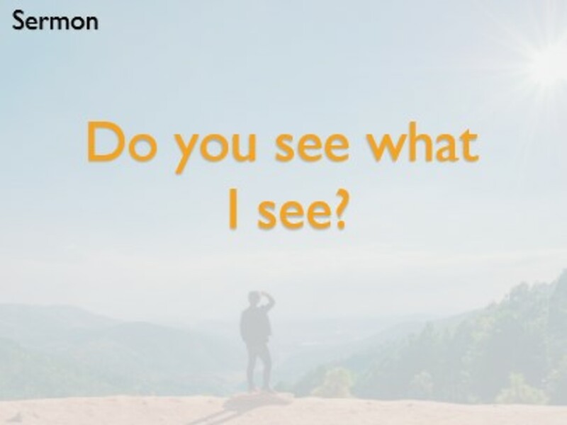 Do you see what I see?