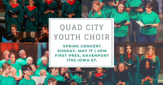 Quad City Youth Choir Spring Concert