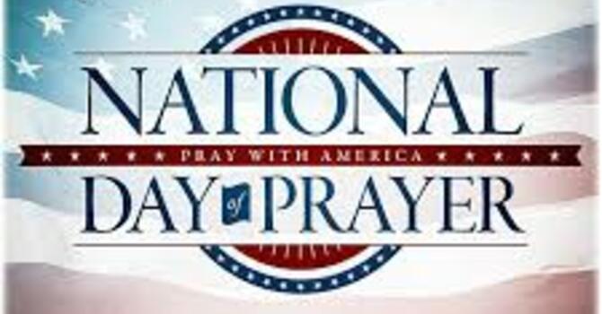 National Day of Prayer - May 7th image