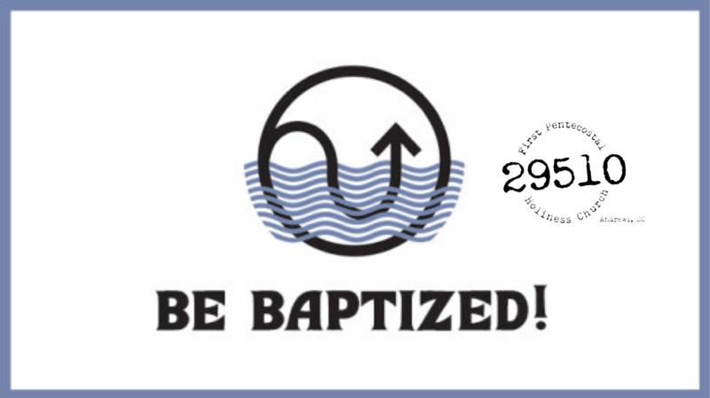 Be Baptized