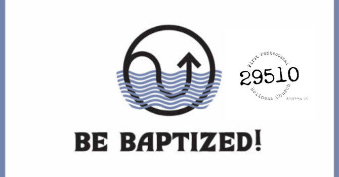 Be Baptized