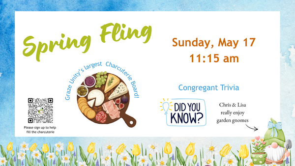 Sign up to Fill the Spring Fling Charcuterie Board