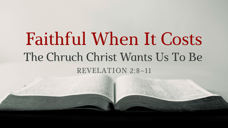 Faithful When It Costs