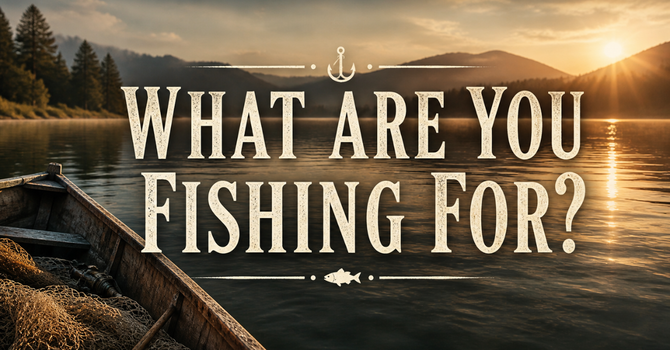 What Are You Fishing For?