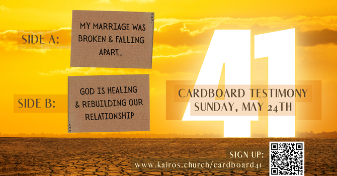 41 Cardboard Testimonies image