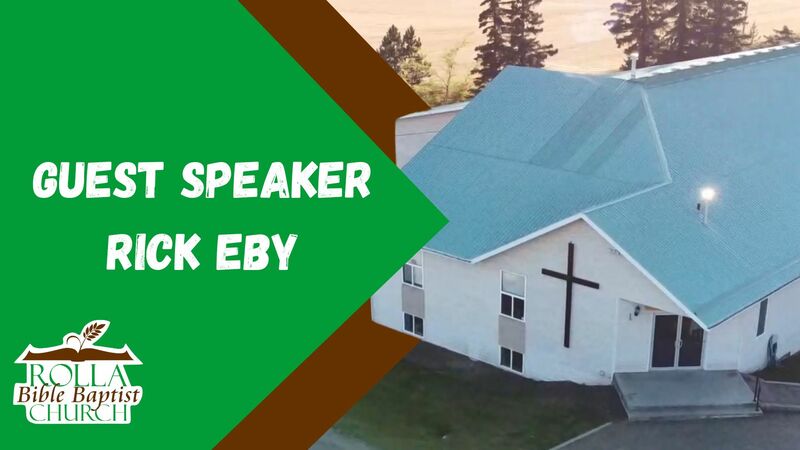 Guest Speaker: Rick Eby