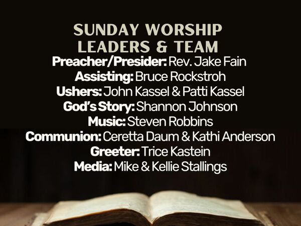 Leading us in Worship