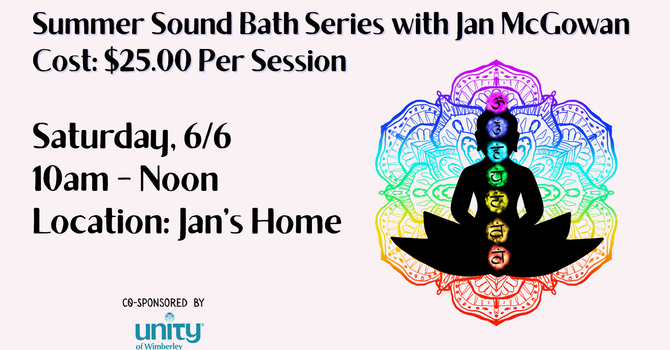 Sound Bath with Jan McGowan