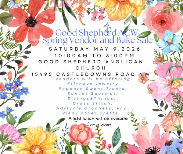 Spring Vendor & Bake Sale