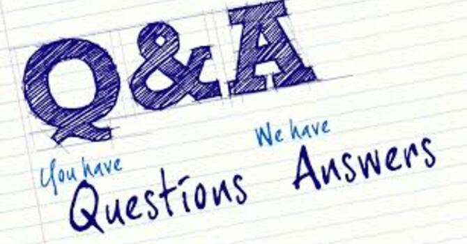 Q & A with Pastor Matt Bodden