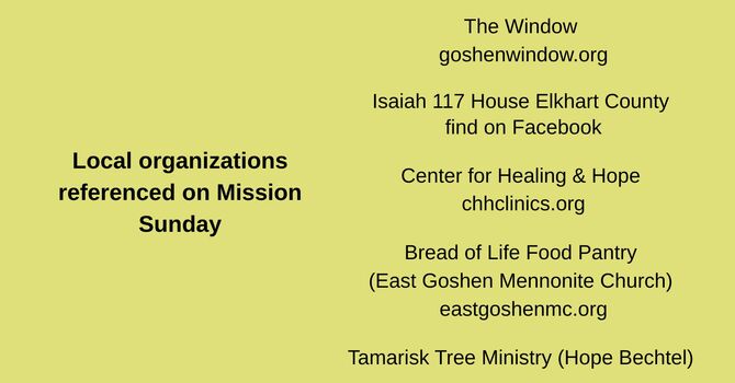 Local Mission Organizations image