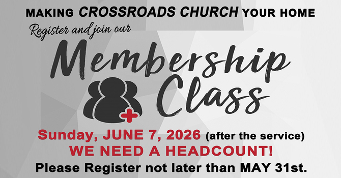 MEMBERSHIP CLASS!