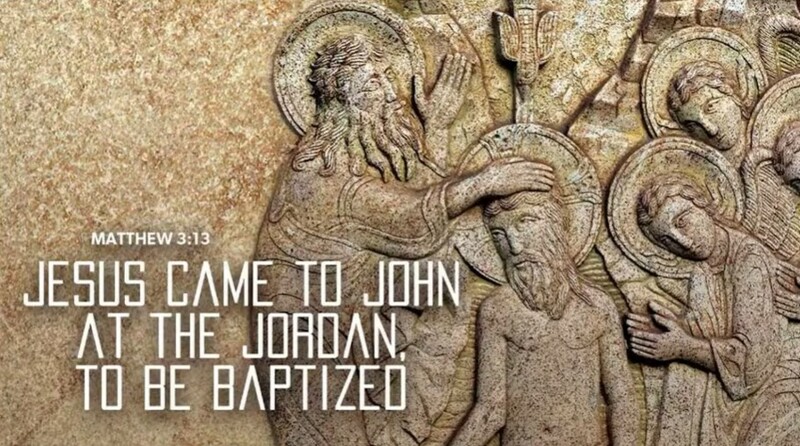 Jesus Came to John at the Jordan to be Baptized