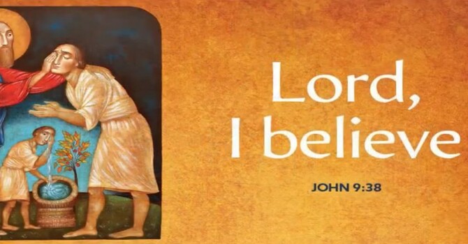 Lord, I believe
