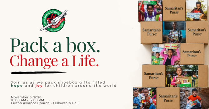 Operation Christmas Child Packing Party