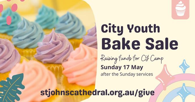 CY Camp Bake Sale & Flower Fundraiser