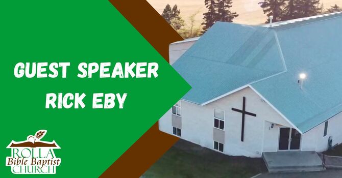 Guest Speaker: Rick Eby