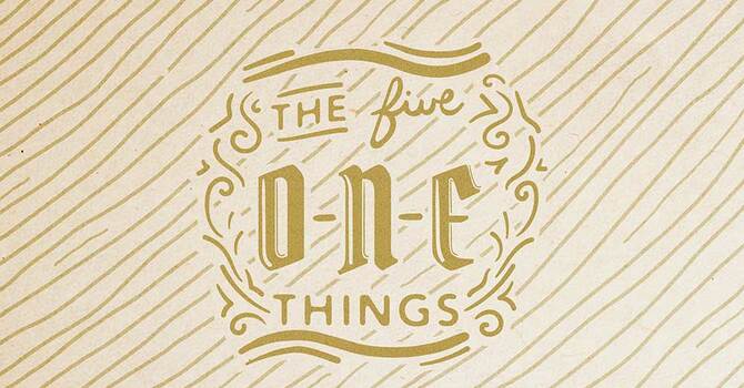 One Thing I Ask