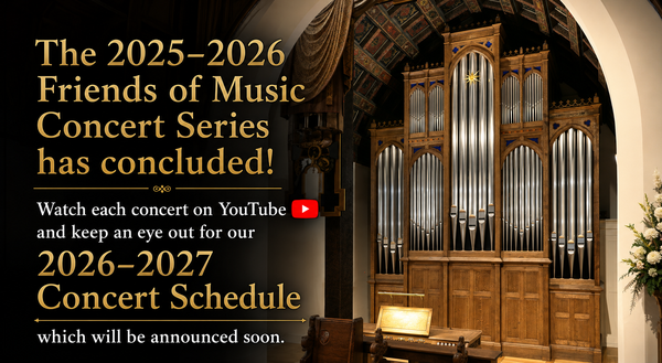2025-2026 Friends of Music Concert Series