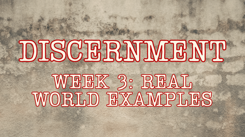 Discerning God's Will