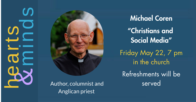Michael Coren to Speak at St John's