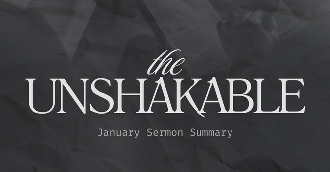 January Sermon Summary  image