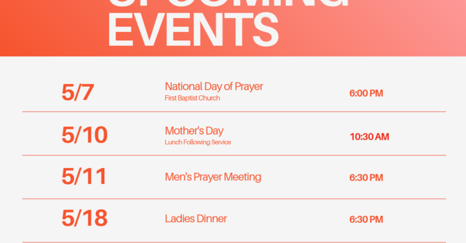 May Newsletter image