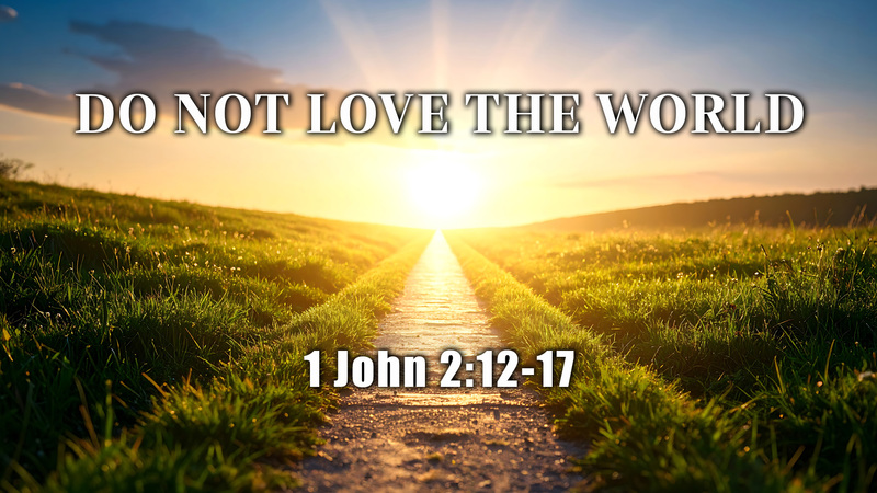 Do Not Love the World