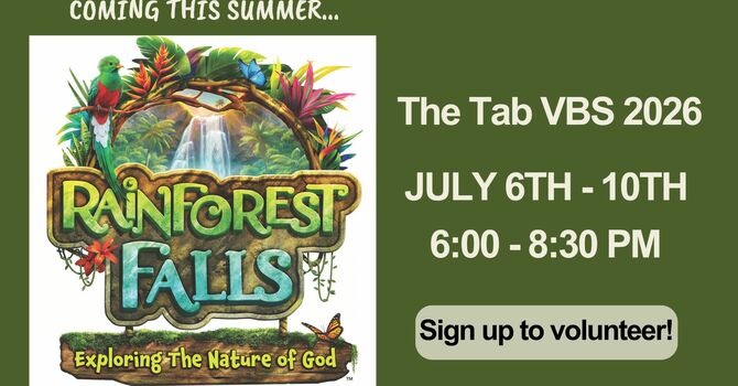 TabKidz VBS - Join the Volunteer Team!