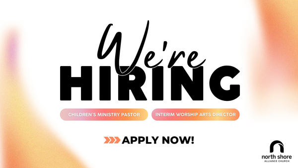 We're Hiring