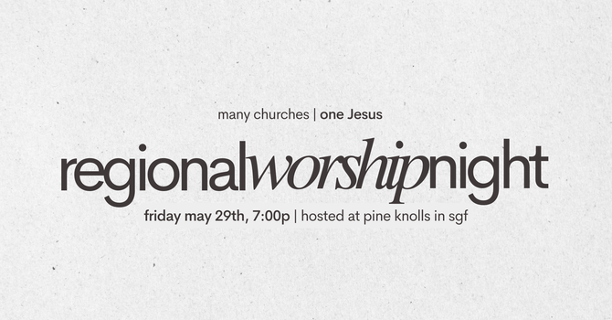 Regional Worship Night