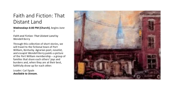 Faith and Fiction: That Distant Land