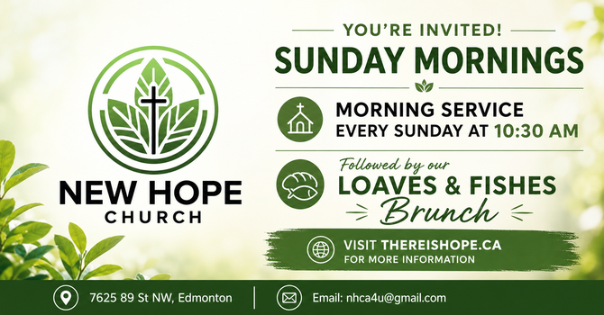 Sunday Worship at New Hope Church