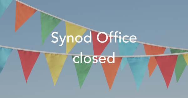 Synod Office closed