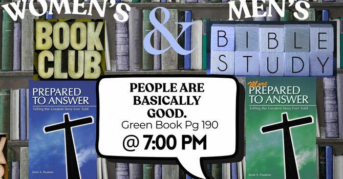 Women's Book Club/Men's Bible Study