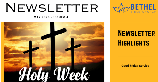 May newsletter