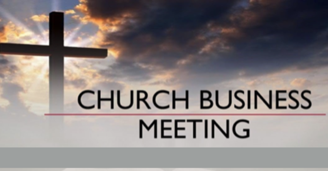 Church Business Meeting