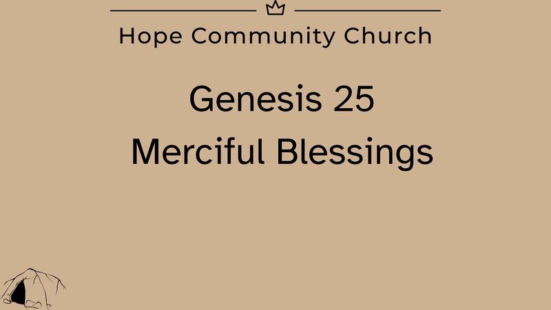 Merciful Blessings