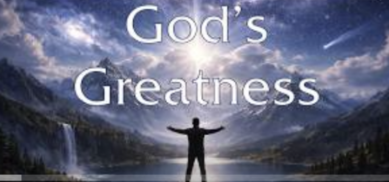 God's Greatness