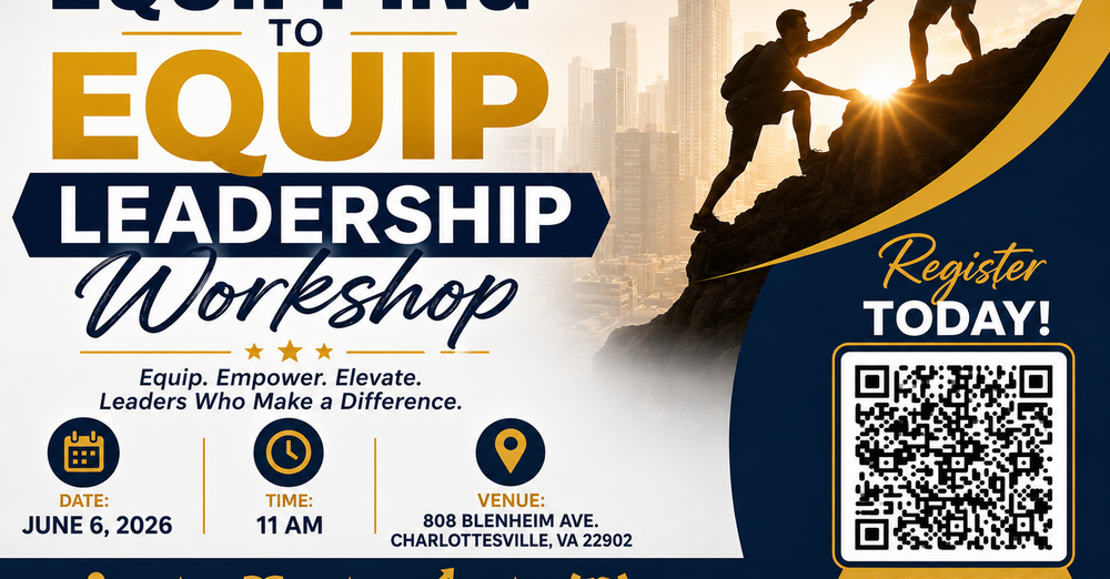 Equipping to Equip Leadership Workshop
