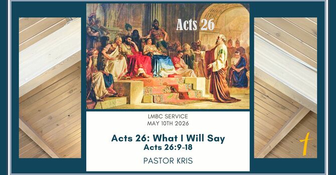Bulletin for Sunday, May 10th, 2026