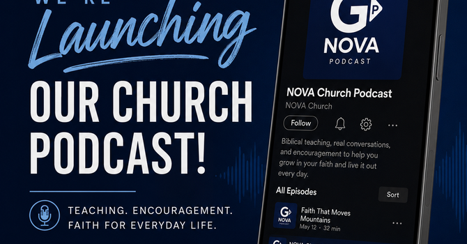 Now Streaming on Spotify: The GracePointe NOVA Podcast image