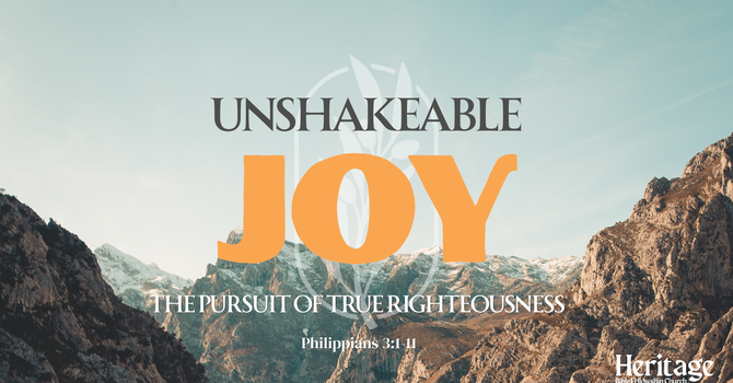 The Pursuit of True Righteousness