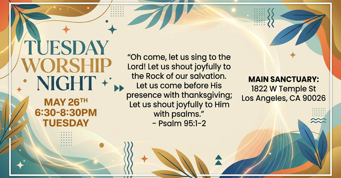 Tuesday Worship Night