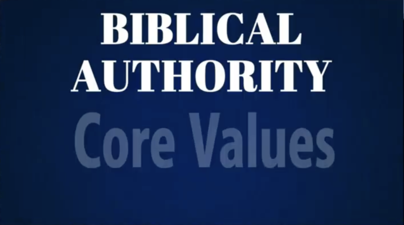 "Biblical Authority"