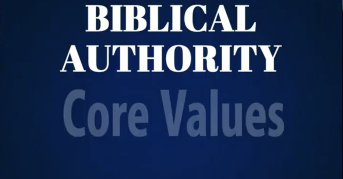 "Biblical Authority"